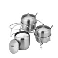 304 Stainless Steel Condiment Pots Wholesale